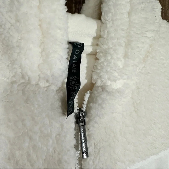 Gaiam NWT Women's Sweater Hoodie XXL Cozy Soft Long Sleeve Hooded Sweater Jacket - Picture 7 of 11